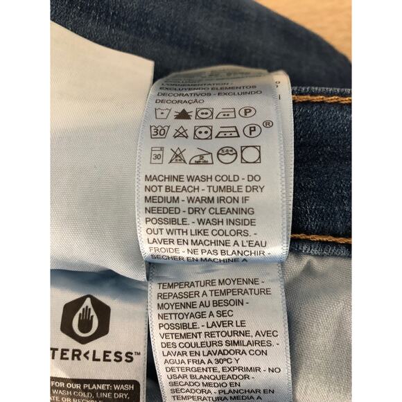 Levi's Women's Size 24W 711 Skinny Jeans NEW - Picture 8 of 11